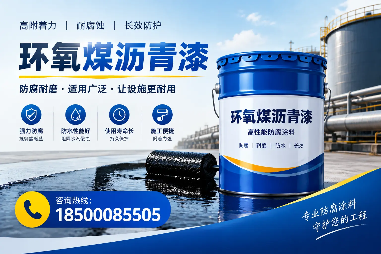 环氧煤沥青漆与其他涂料的对比分析，助力宁德企业决策
